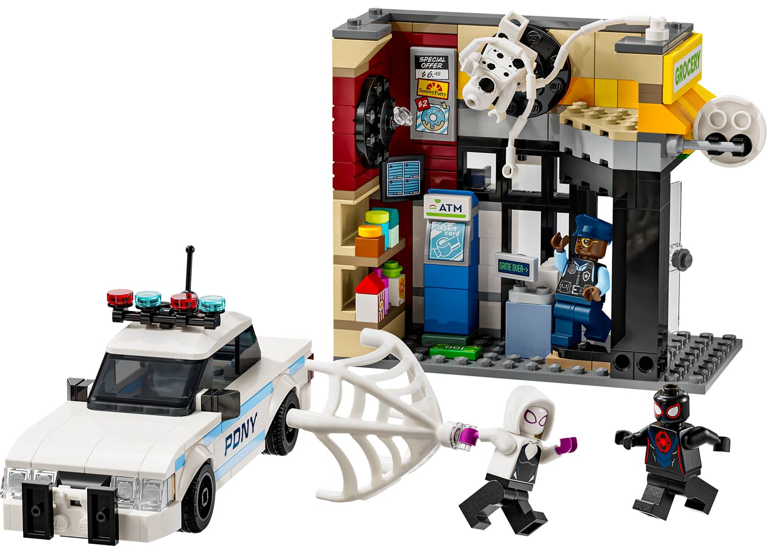 Lego Spider - Verse Miles Morales Vs The Spot 9+