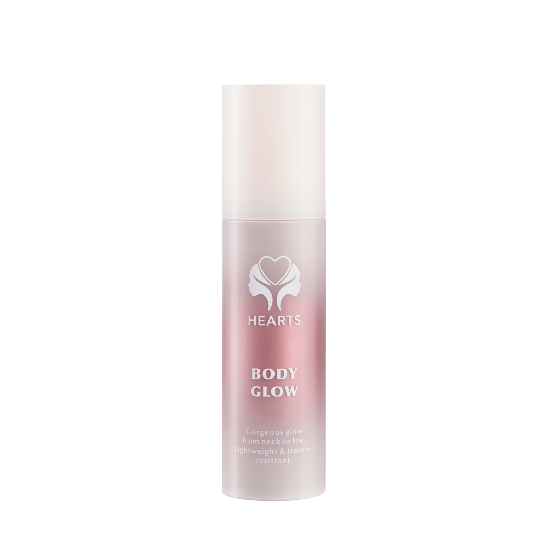 Hearts Body Glow 001 Pink