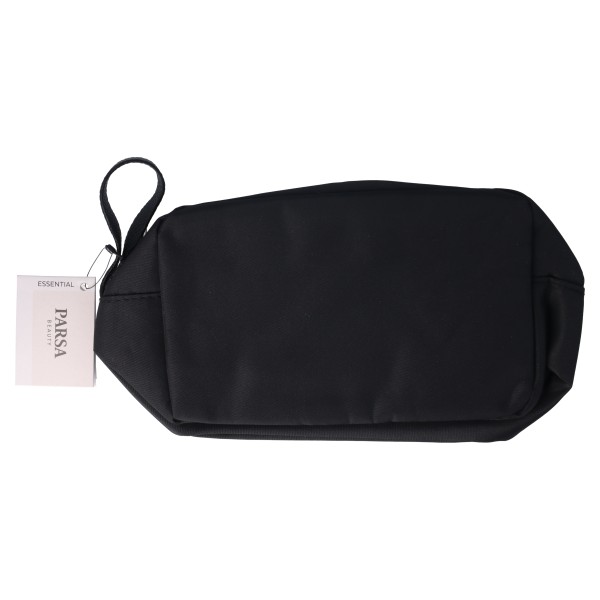 Parsa Cosmetic Bag Fake Leather Black × 1