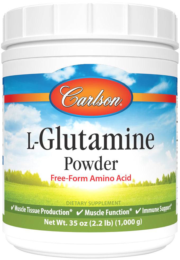 Carlson , L-Glutamine Powder 1000Gms