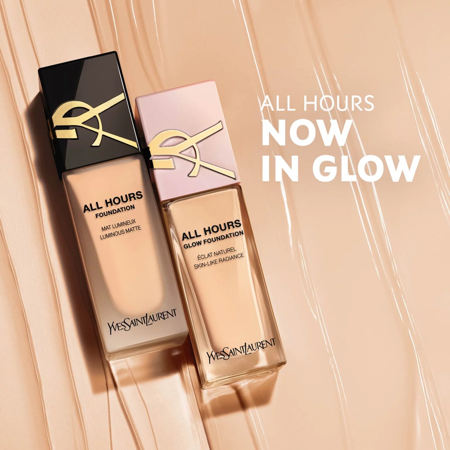 Yves Saint Laurent All Hours Glow Foundation - LC1 25 ml | Nahdi