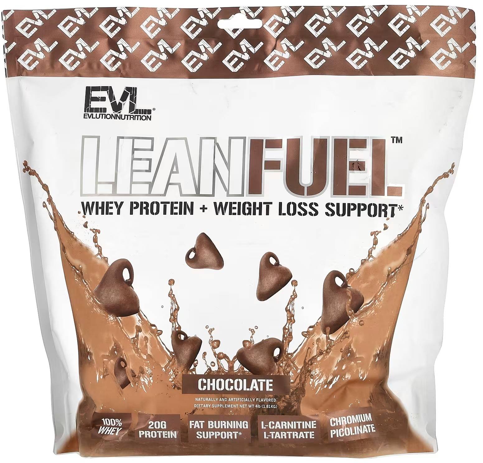 Evl, Lean Fuel Whey Chocolate4 Lb