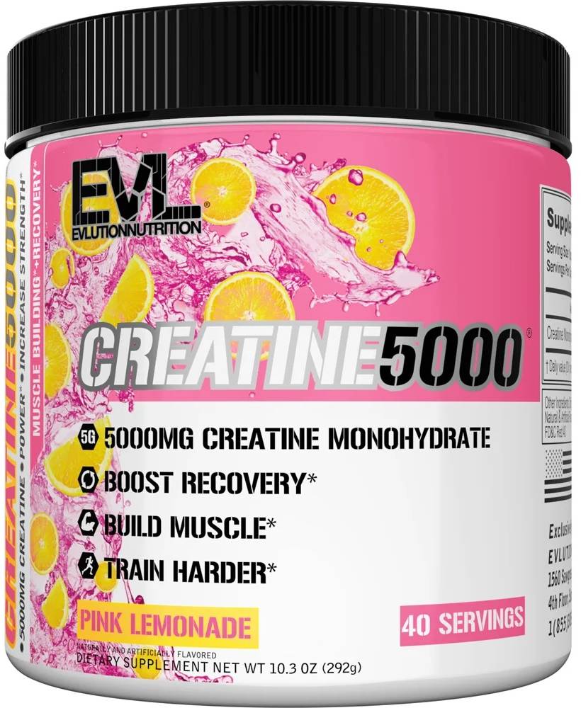 Evl, Creatine5000 Pink Lemonade 40 Serving