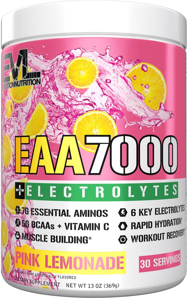 Evl, Eaa7000 + Electrolytes Pink Lemonade30 Serving