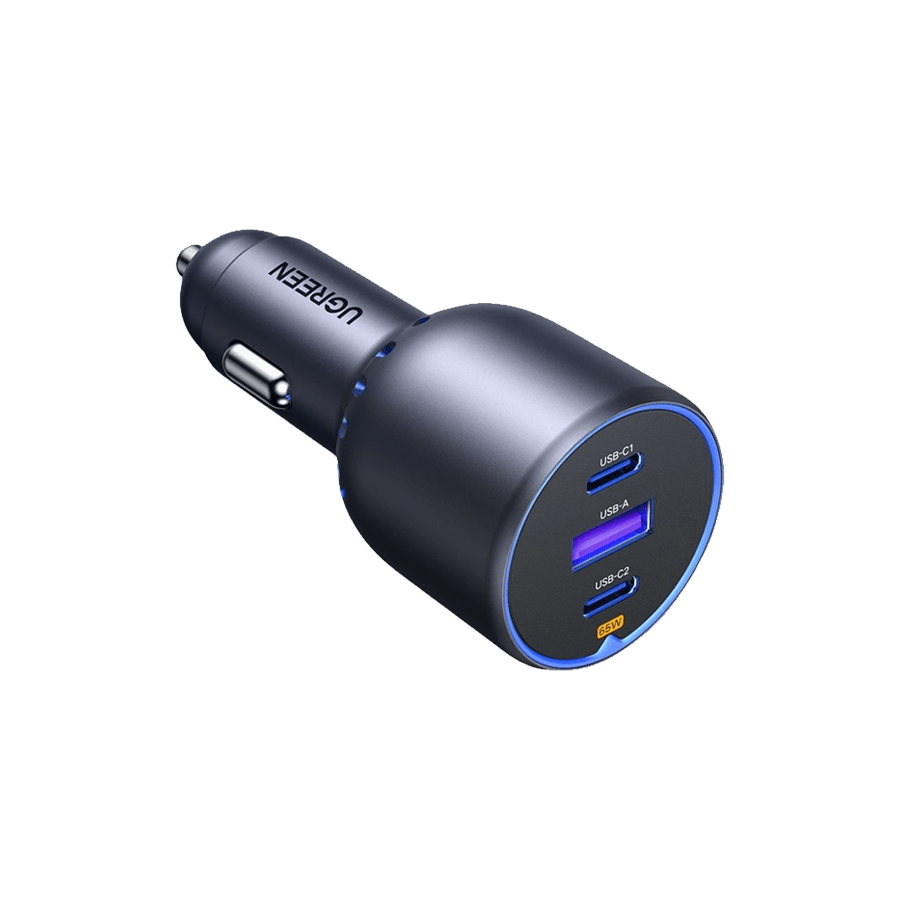 Ugreen 75w 3-Port Fast Car Charger 35024