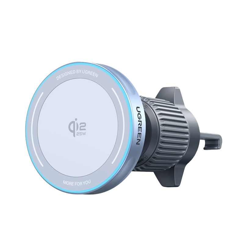 Ugreen Magflow Magnetic Car Charger 25w Silver Gray 55967