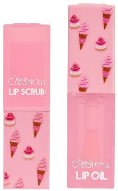 Beauty Creations Lip Oil And Lip Scrubs Duo Sweet Refill