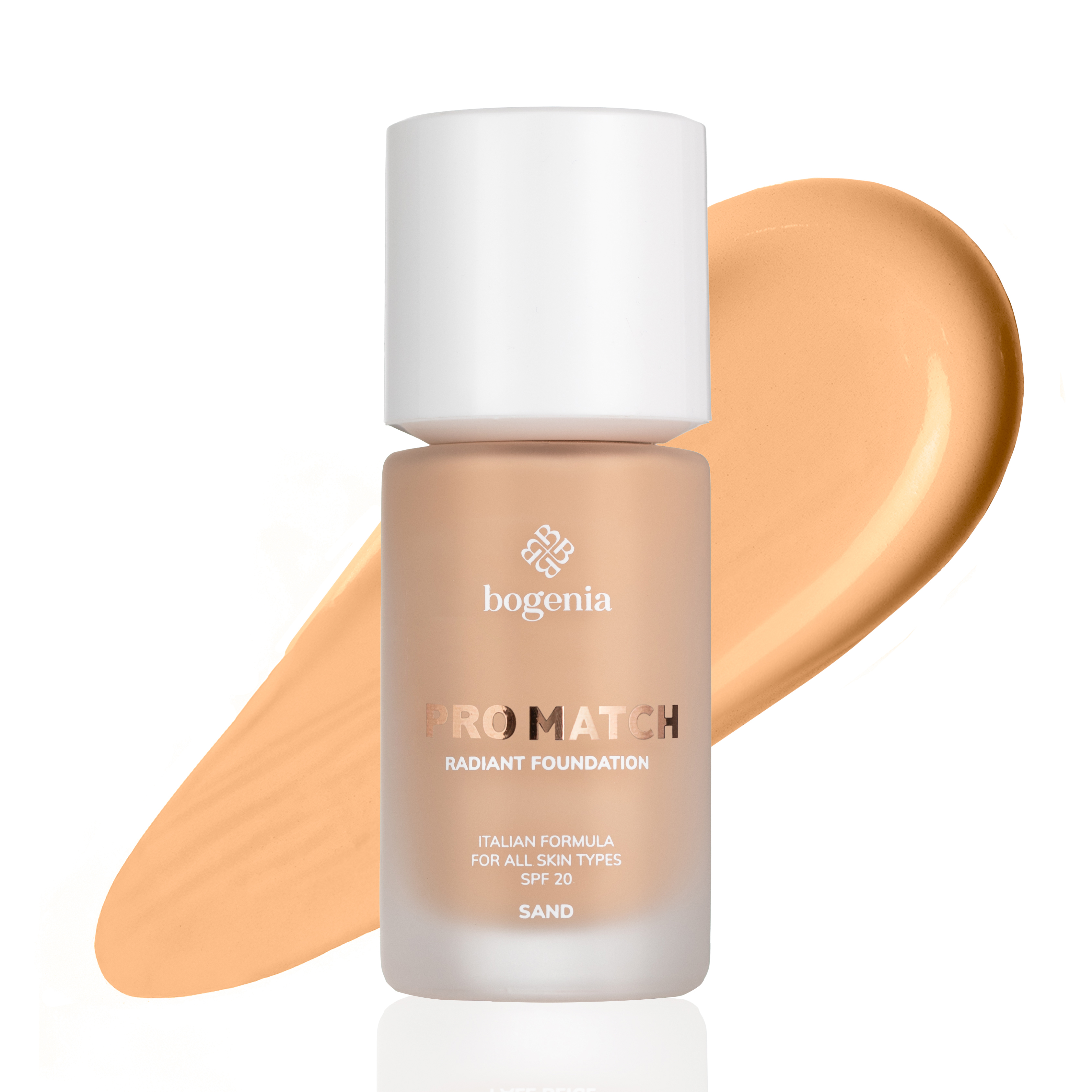 Bogenia Radiant Foundation Sand Bg609 004