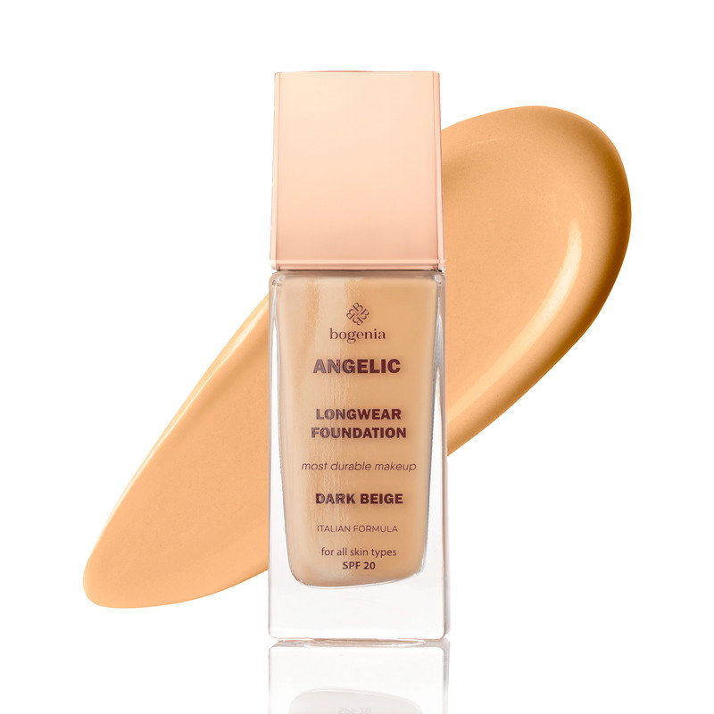 Bogenia Longwear Foundation Angelic Dark Beige Bg605 008