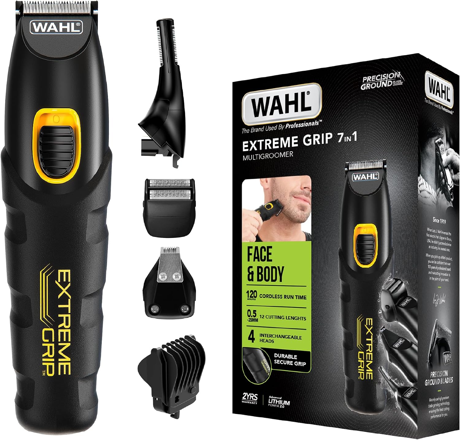 Wahl Extreme Grip 7-in-1 Multigroomer, Lithium-Ion (3029310)