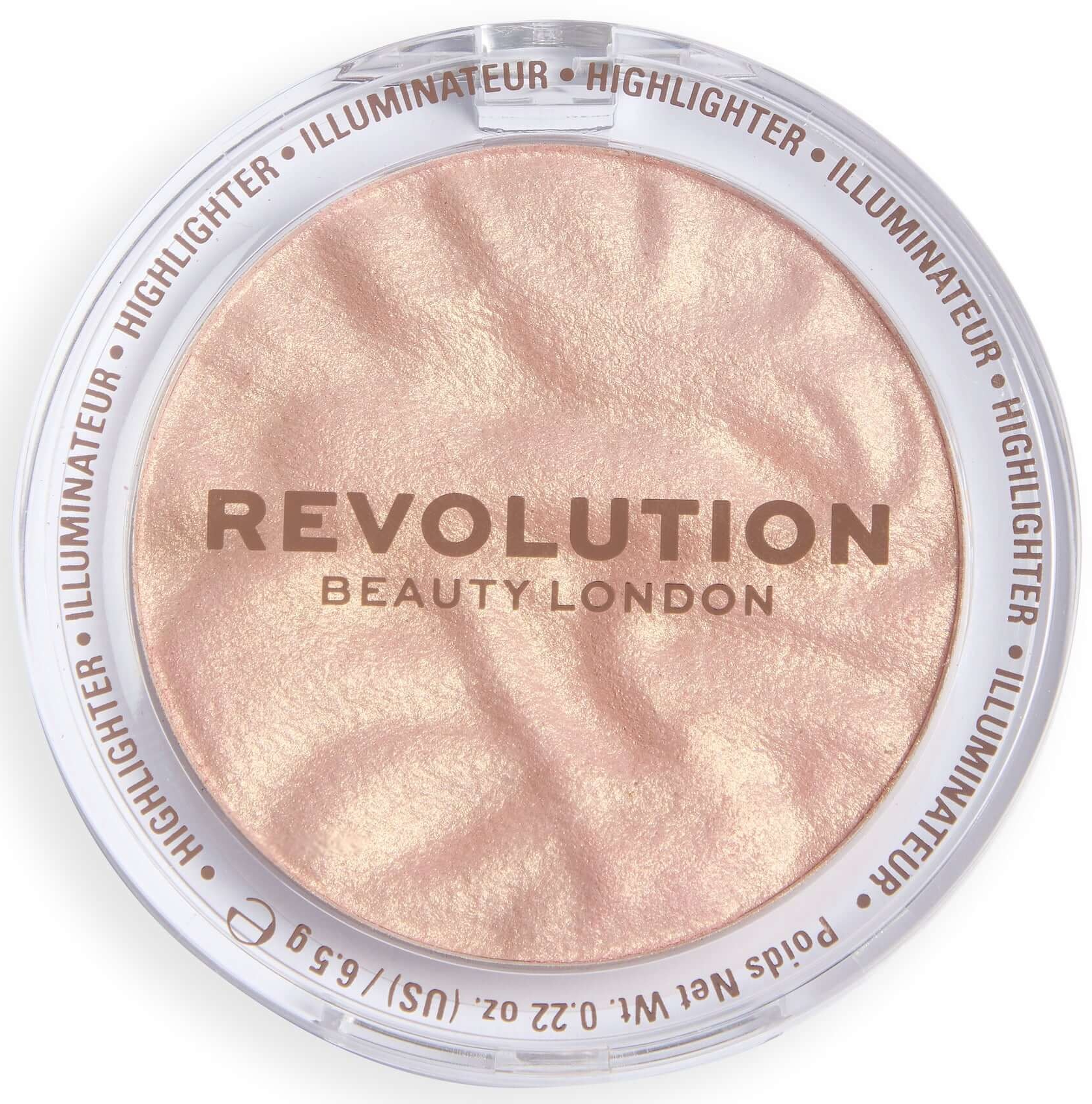 Makeup Revolution Reloaded Highlighter Make An Impact Talc Free