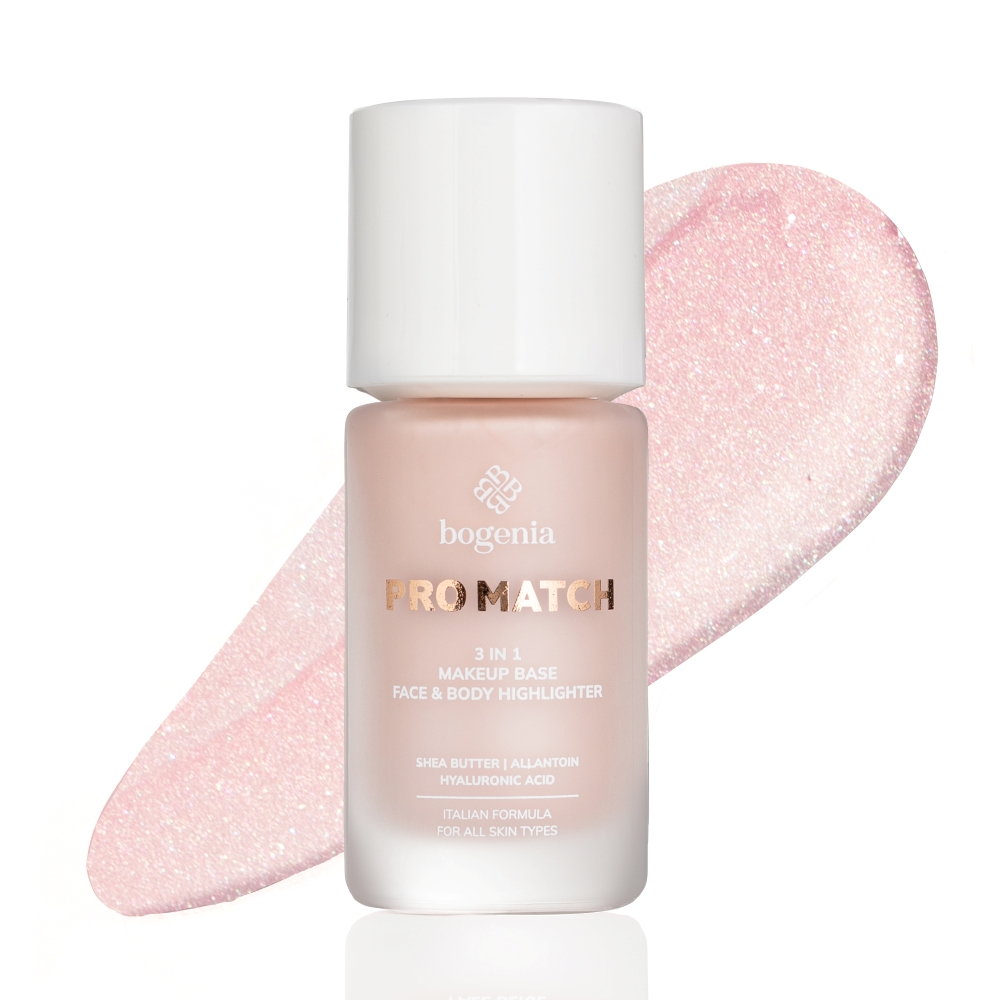 Bogenia 3 In 1 Base And Face And Body Highlighter Bg613