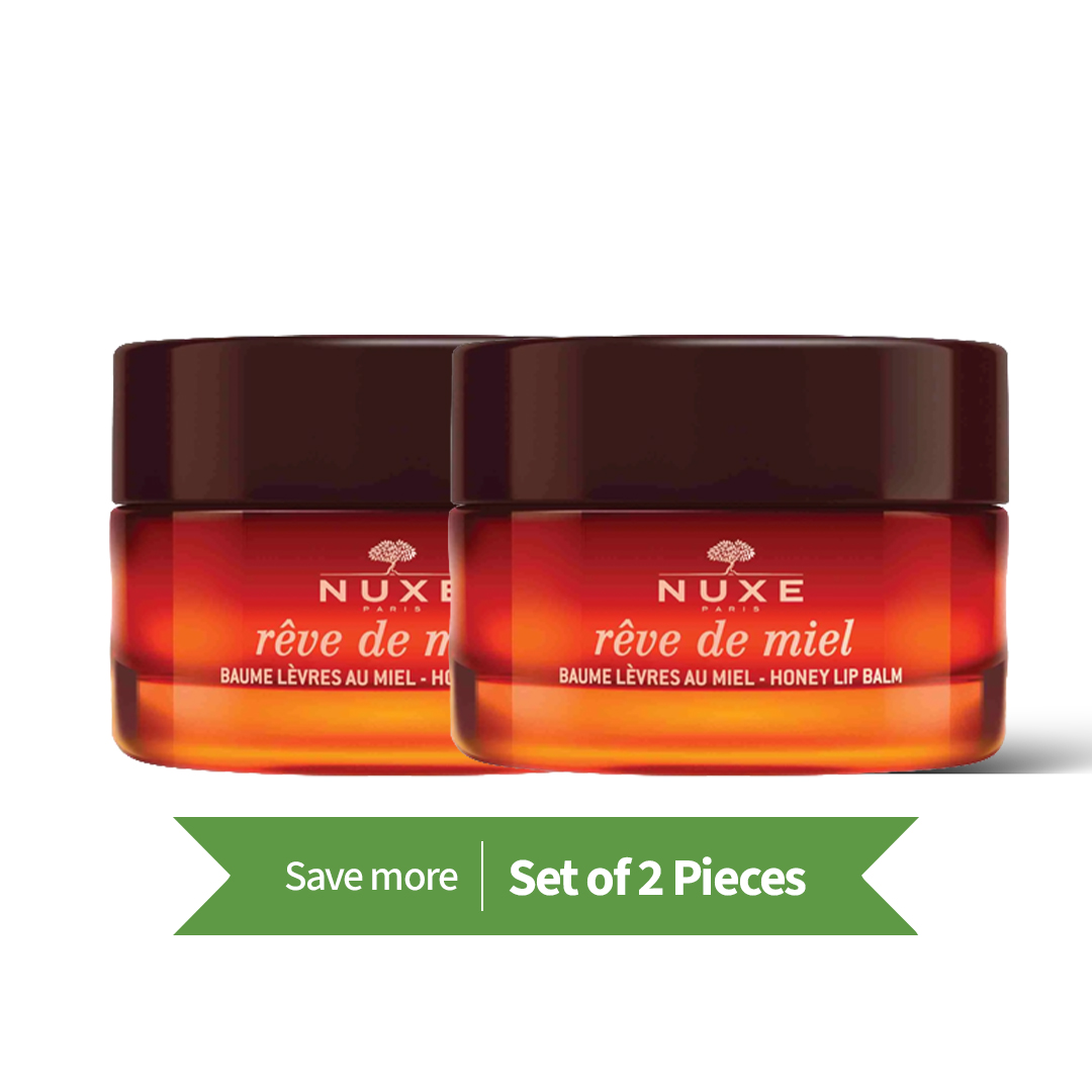 Nuxe Ultranourish Lip Balm Bundle Pack of 2 - 15 gm