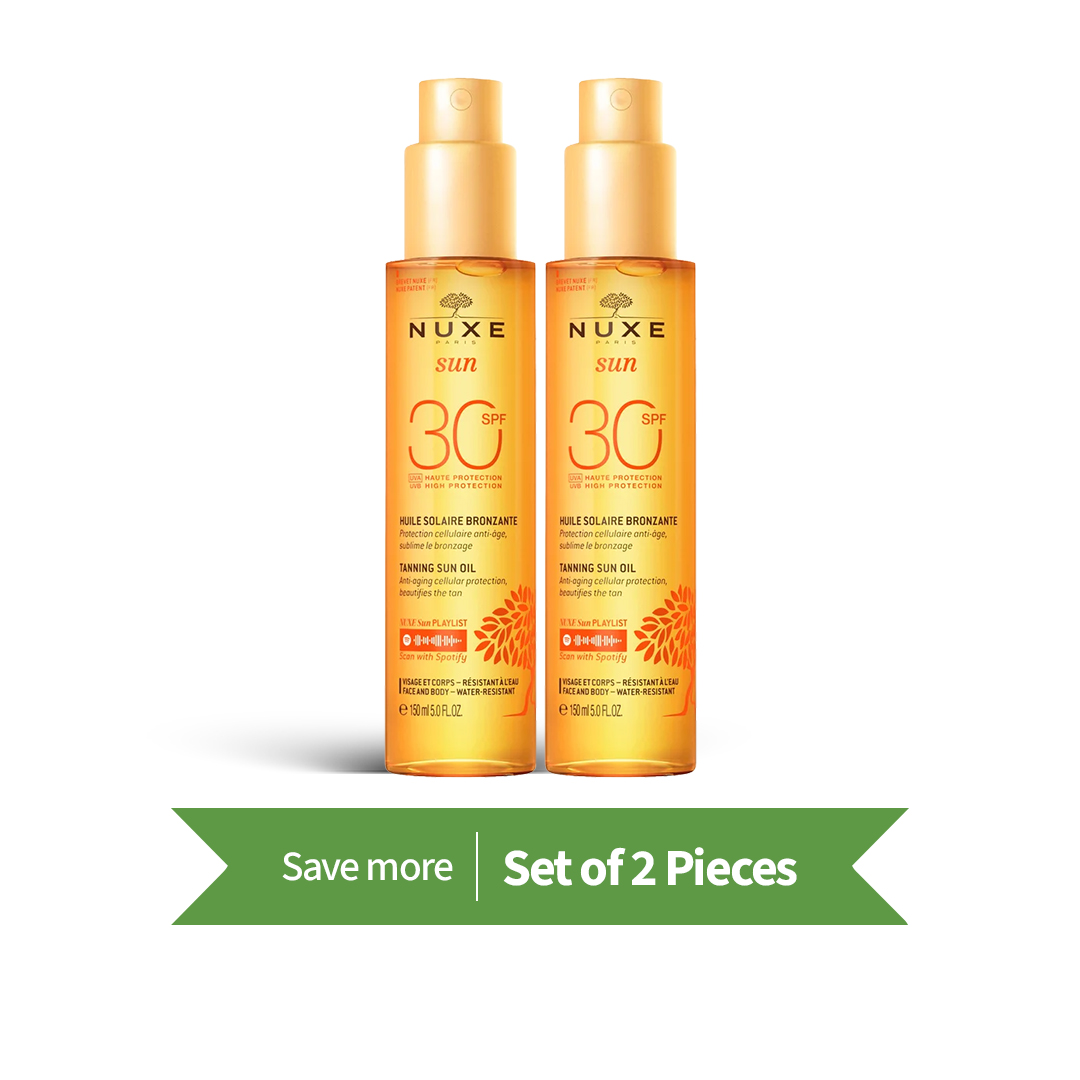 نوكس زيت تسمير SPF30 2 قطعة 150 مل