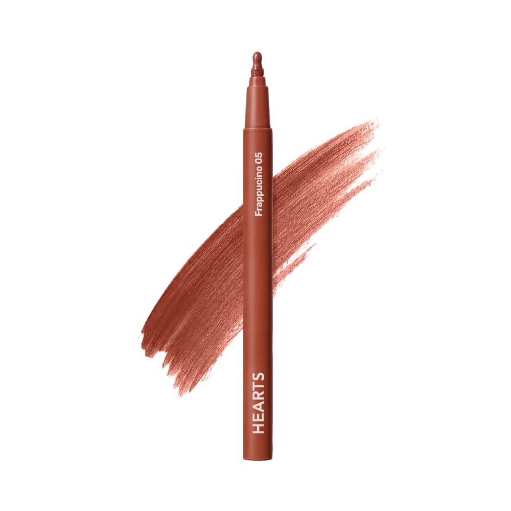 Hearts Lip Ink Liner Stay Lip Tint & Stain Frappucino 05 1g