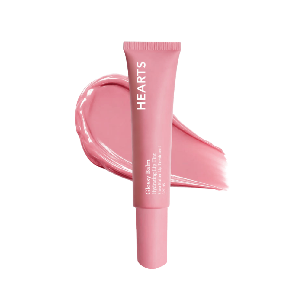 Hearts Glossy Balm Hydrating Lip Tint Rosewood 02 15ml