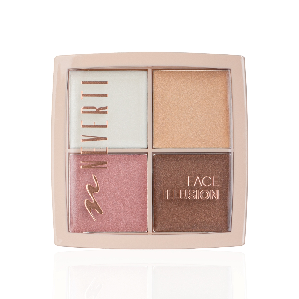 Neverti Face Illusion Cream Highlighter Palette Np206 001
