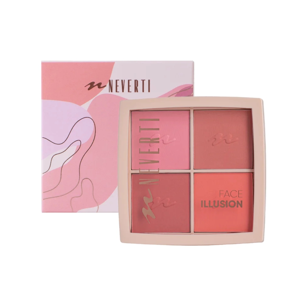Neverti Face Illusion Blush Palette Np 207 001