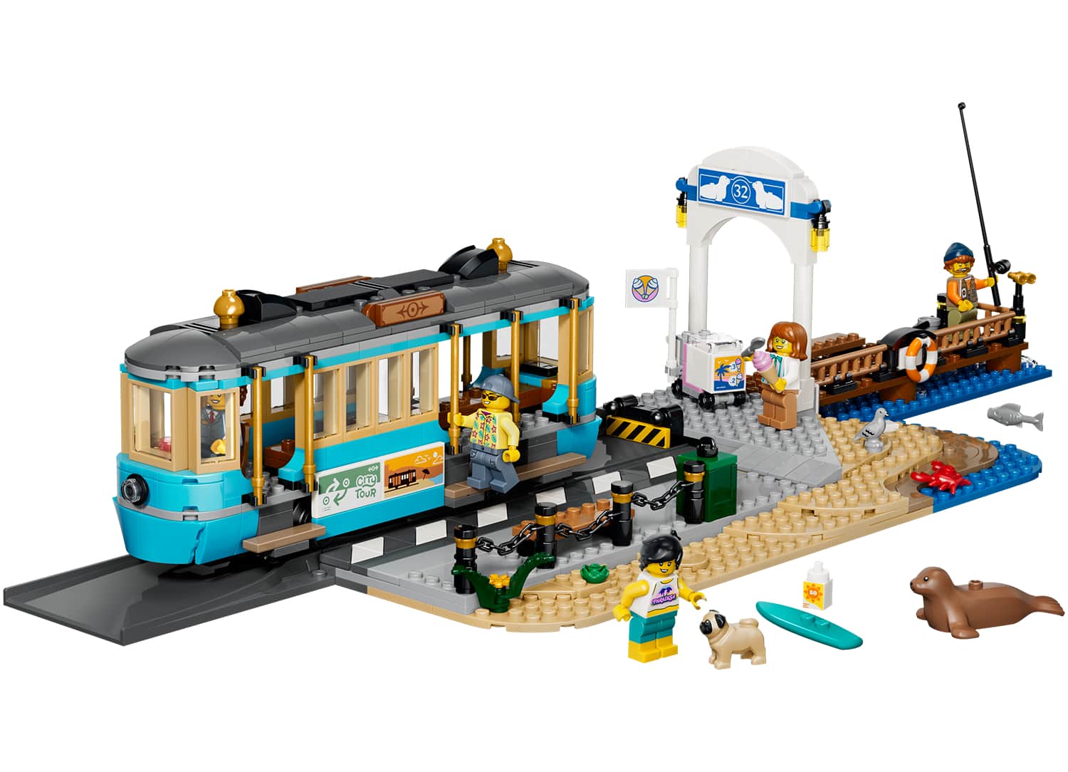 Lego City Classic Beach Tram 7+ | Nahdi