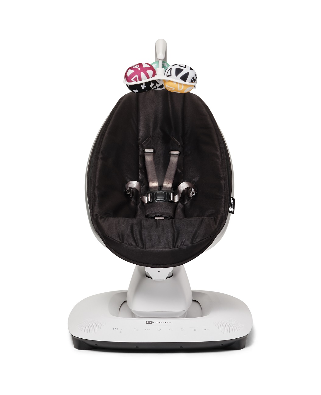 4 مامز مامارو 5 أرجوحة كهربائية متعددة الحركات بلون أسود