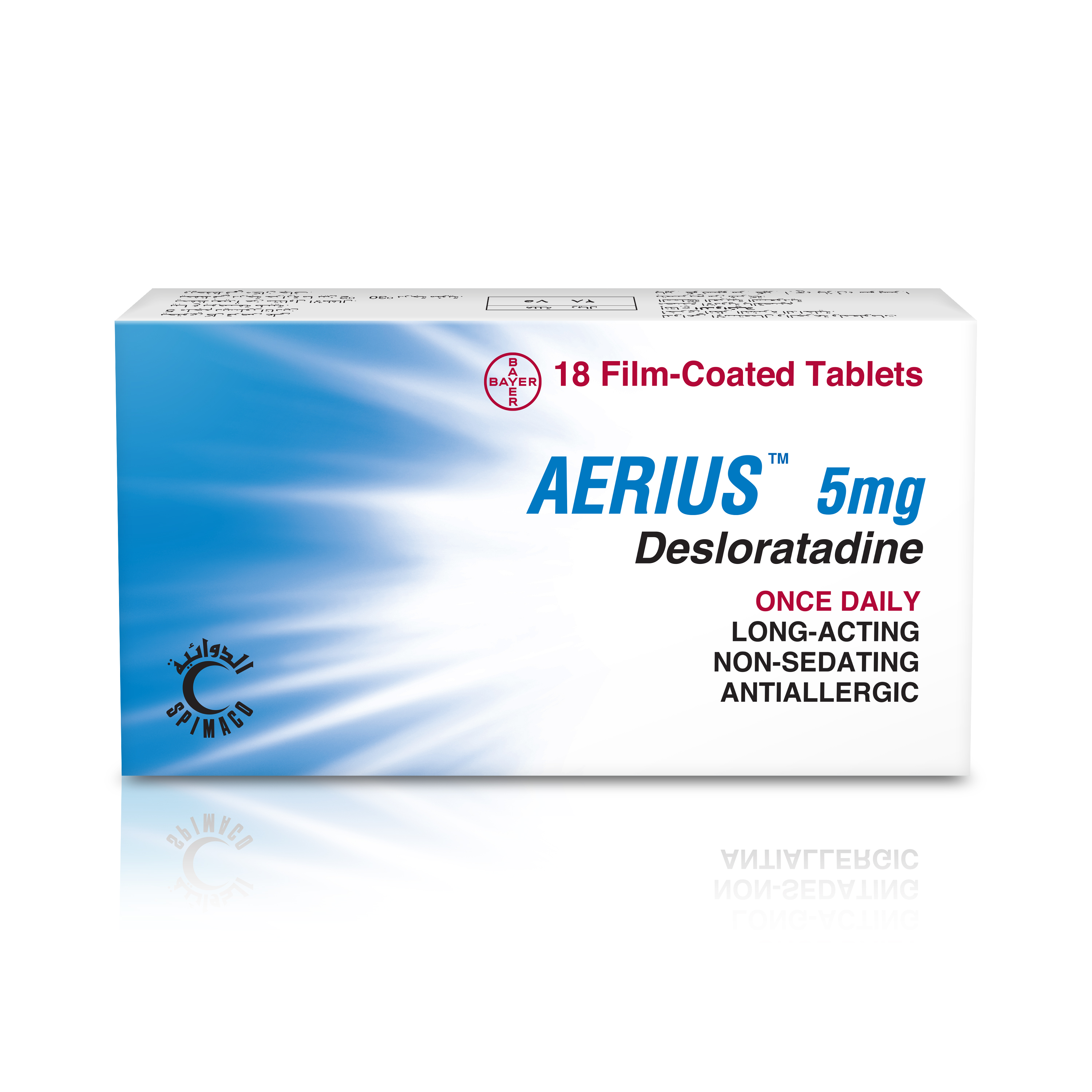 Aerius 5 mg Tablet 18pcs