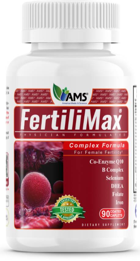 AMS, Fertili Max, 90 Tablets