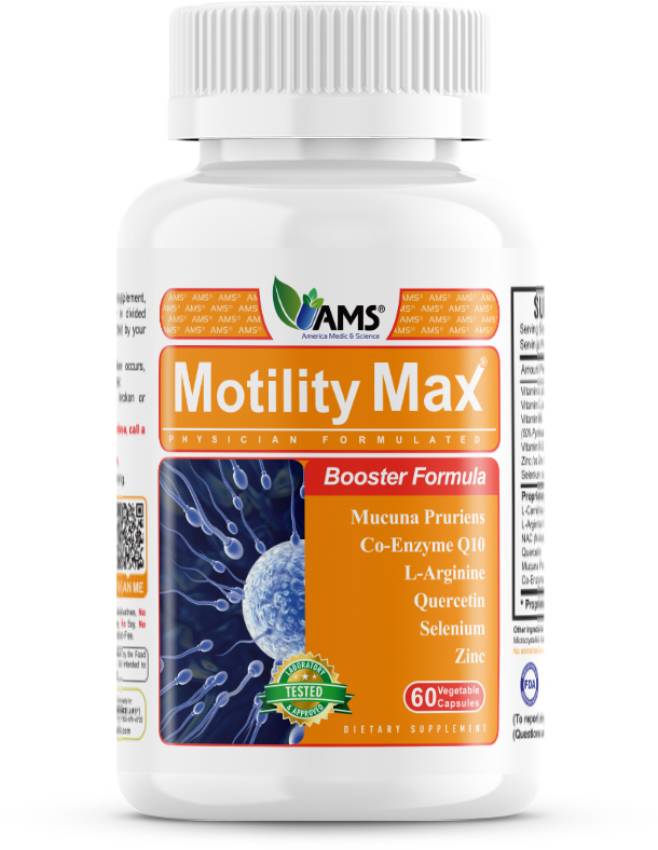 AMS, Motility Max, 60 Capsules