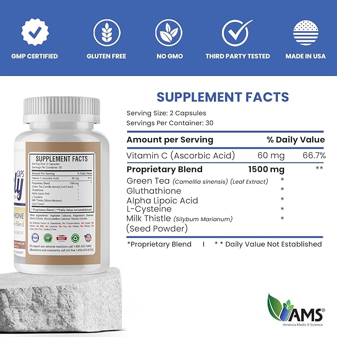 ams pearly glutathione AMS, Pearly Caps, Skin Whitening Formula, 30 Capsules
