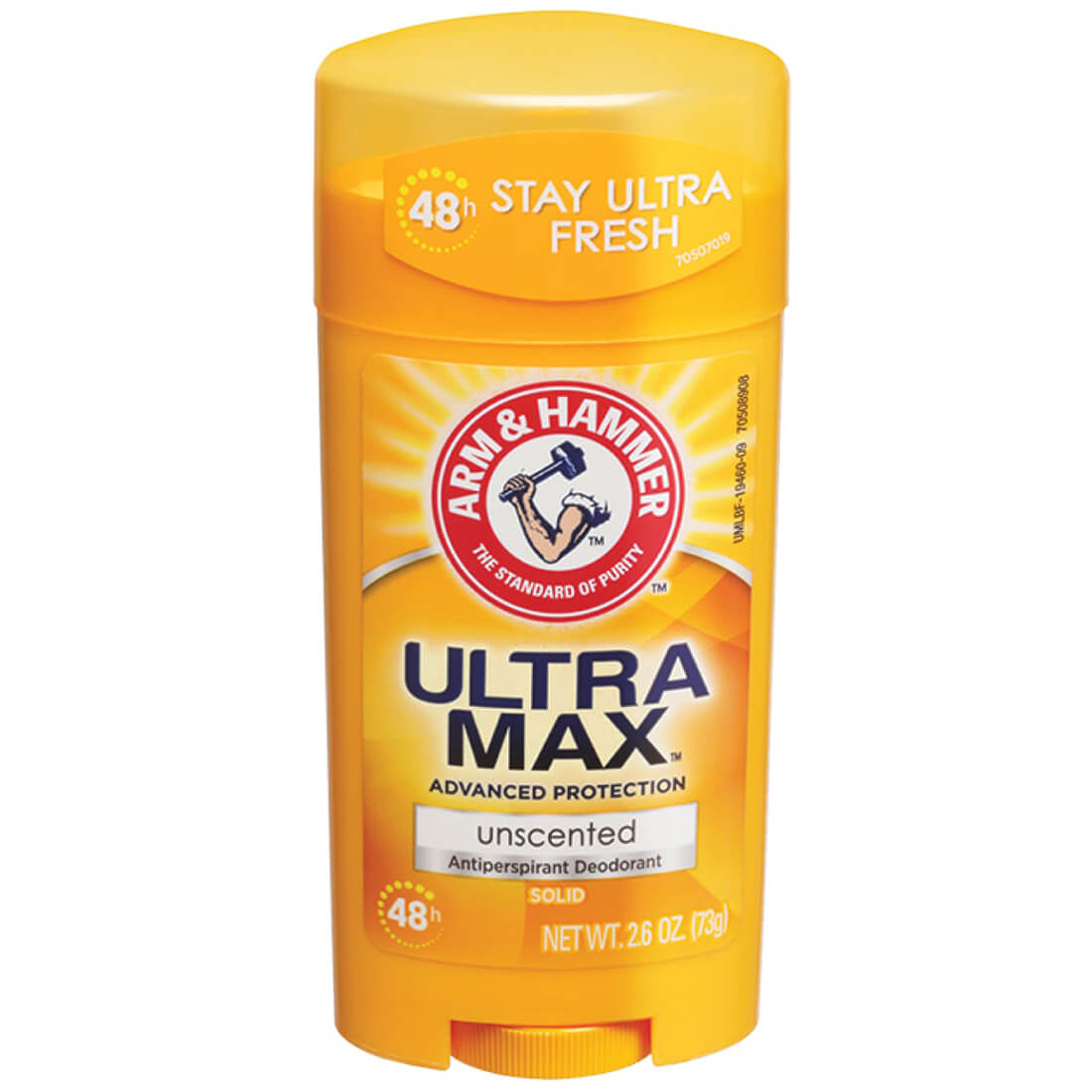 Arm & Hammer Ultra Max Stick Fragrance Free 73 ml