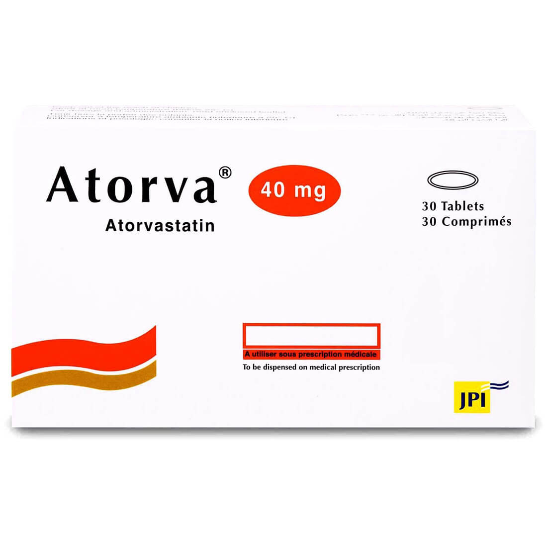 Atorva 40 mg Tablet 30pcs