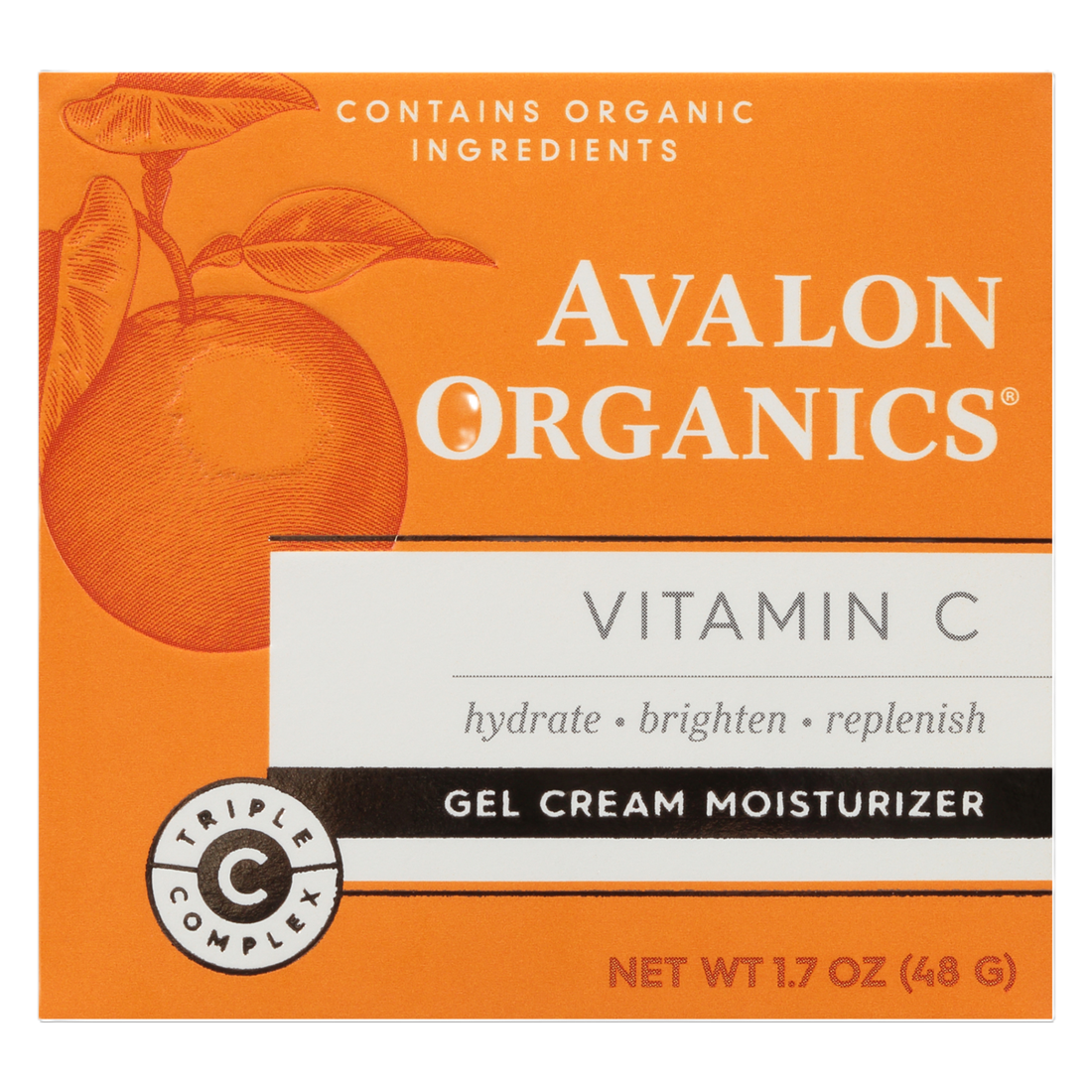 أفالون أورجانيكس جل كريم فيتامين سي 48 جم