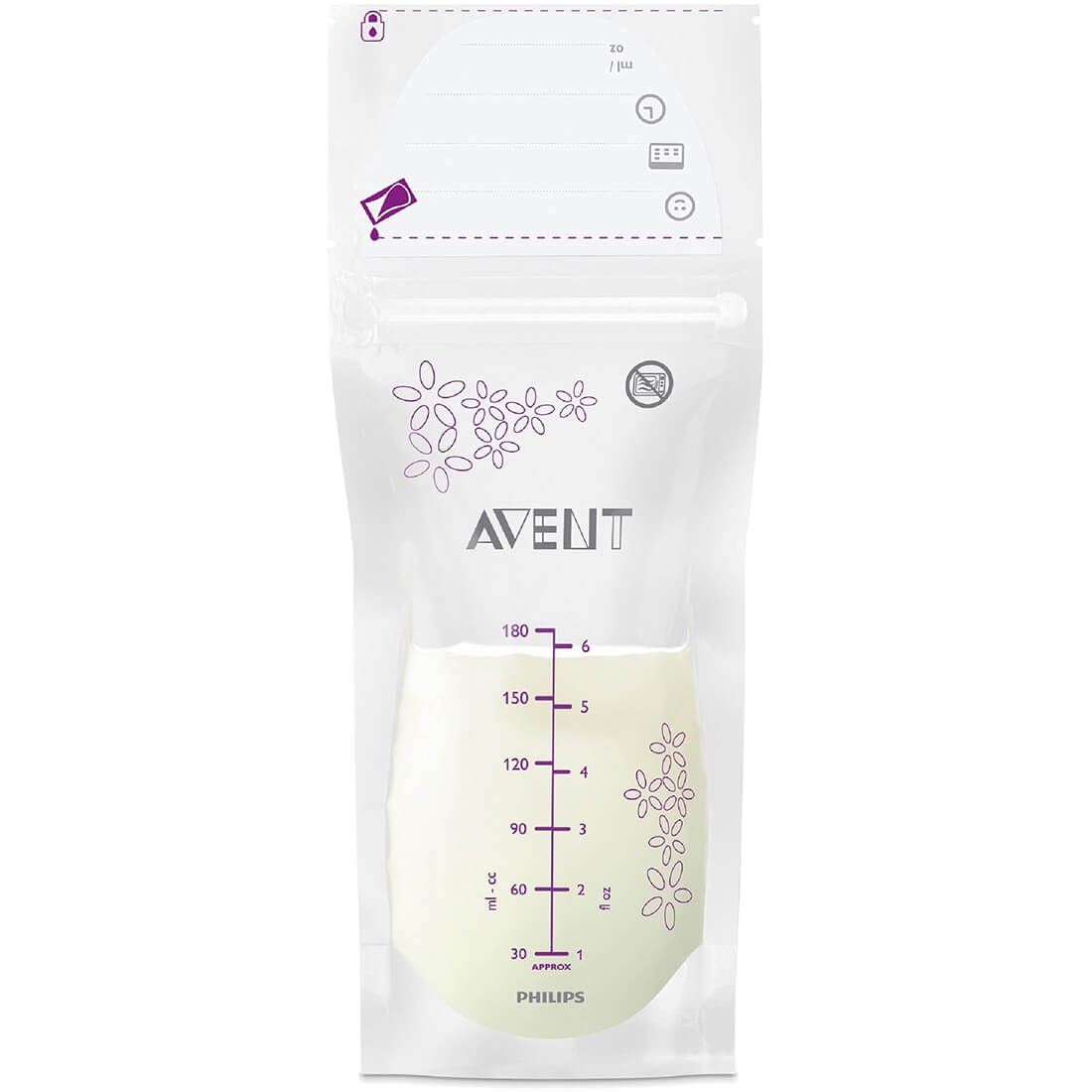 Avent Philips Breast Milk Storage Bags 180 ml 25 pcs