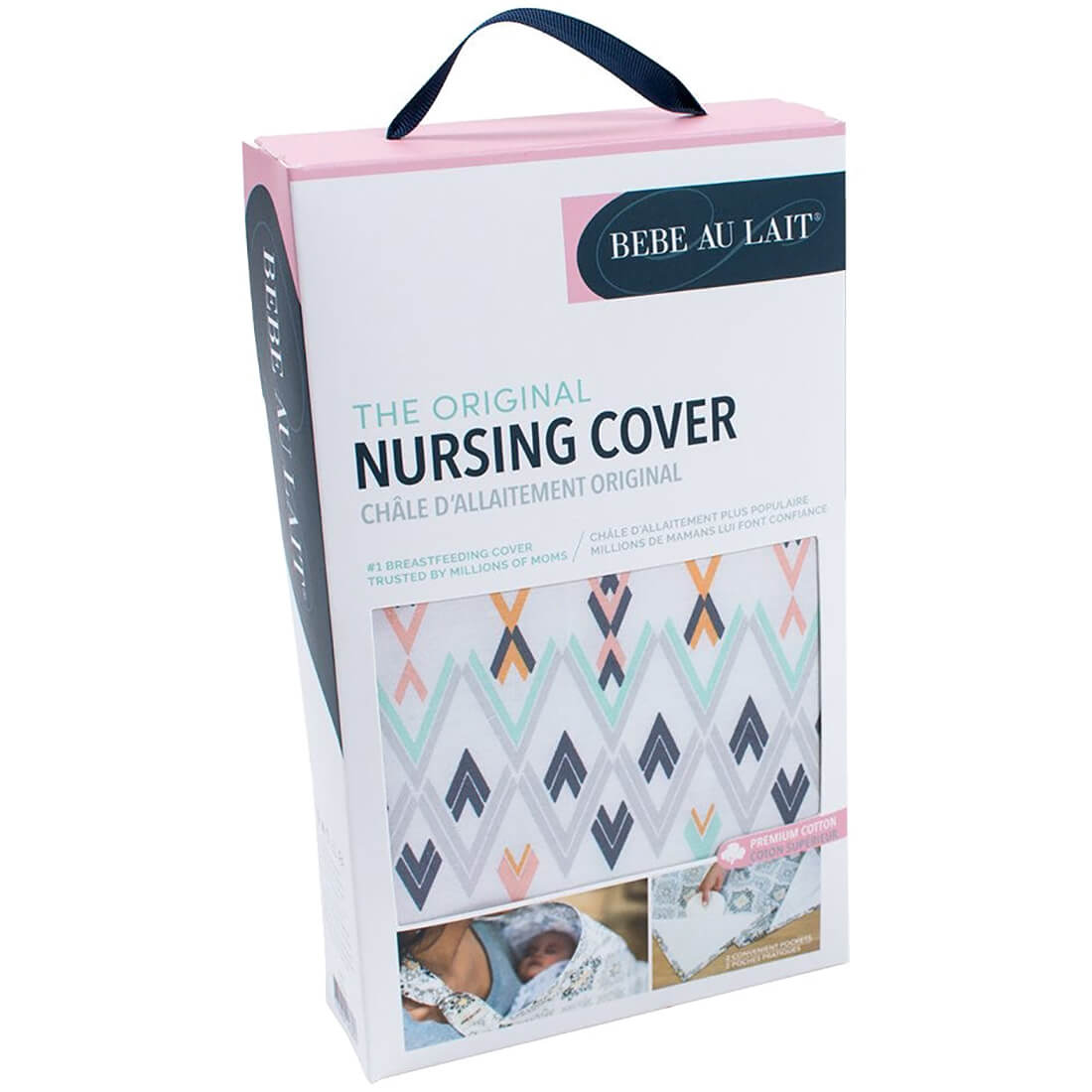 Babe Au Lait Premium Cotton Nursing Cover - Santa Fe