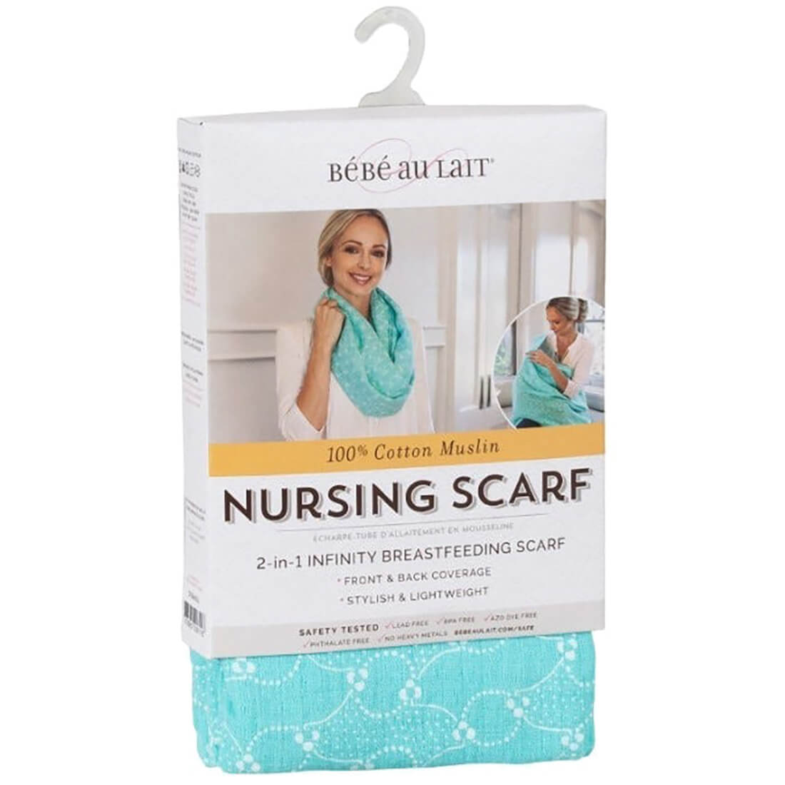 Babe Au Lait Premium Muslin Nursing Scarf- Bijou