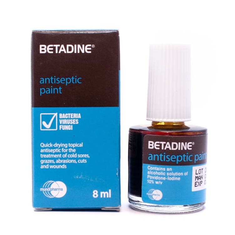 Betadine 0.1w/V Antiseptic Paint 8ml
