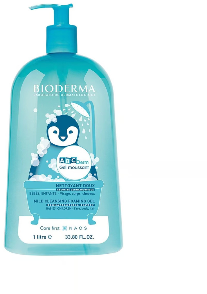 بيوديرما ABCDerm جل منظف أطفال 1 لتر