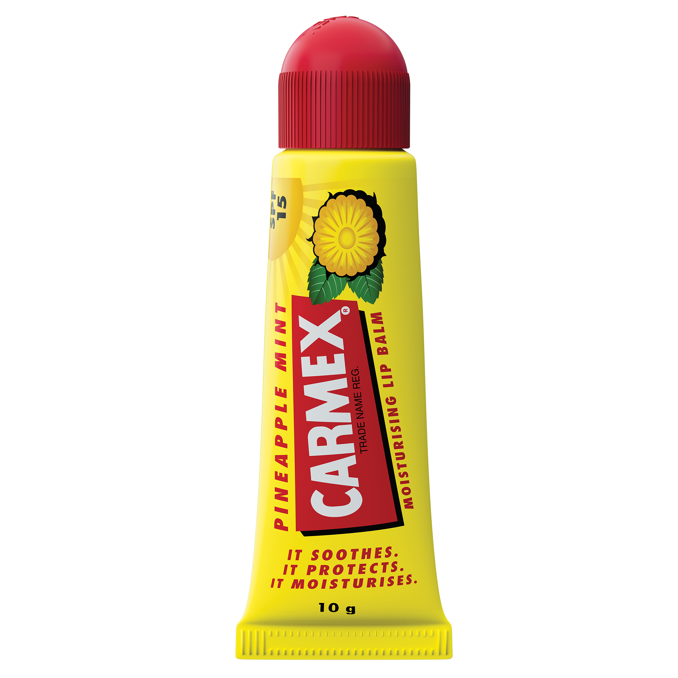 Carmex Pineapple And Mint Lip Balm Tube 10 g