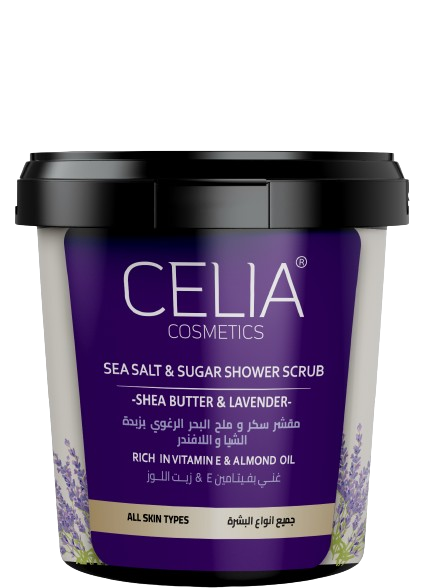 Celia Sea Salt And Sugar Scrub With Lavender 600 ml