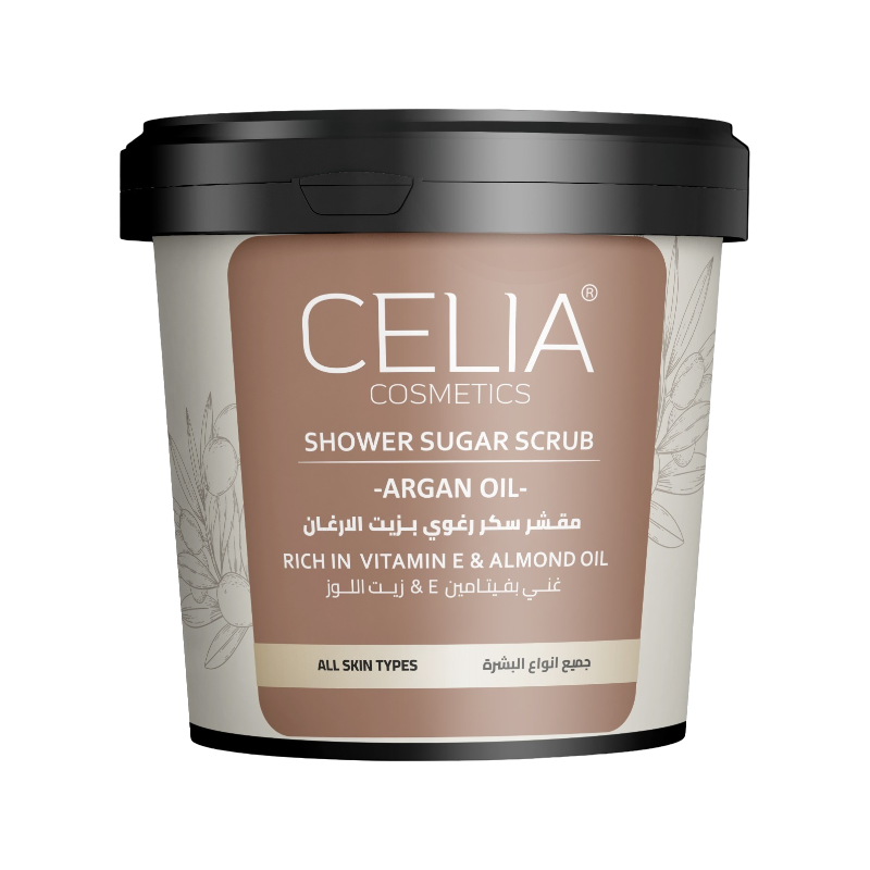 Celia Shower Sugae Scrub Argan Oil 600 ml