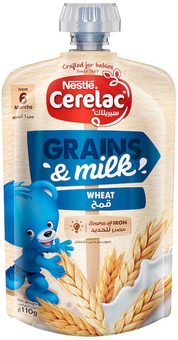 سيريلاك طعام أطفال قمح 110 جم - 6 شهور+