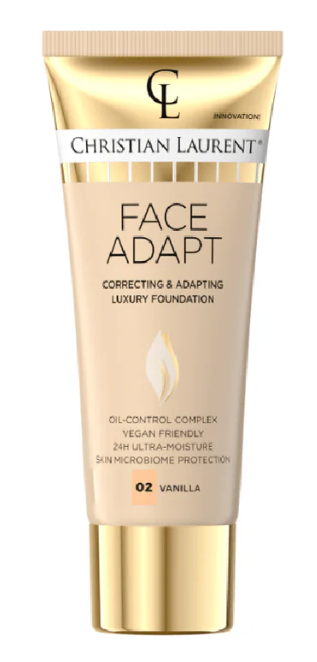 CHRISTIAN LAURENT Face Adapt Foundation 02 Vanilla 30 ml