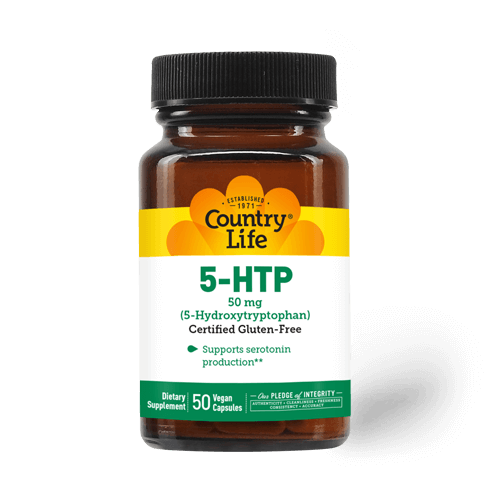 Country Life 5-HTP 50 mg 50 Capsules