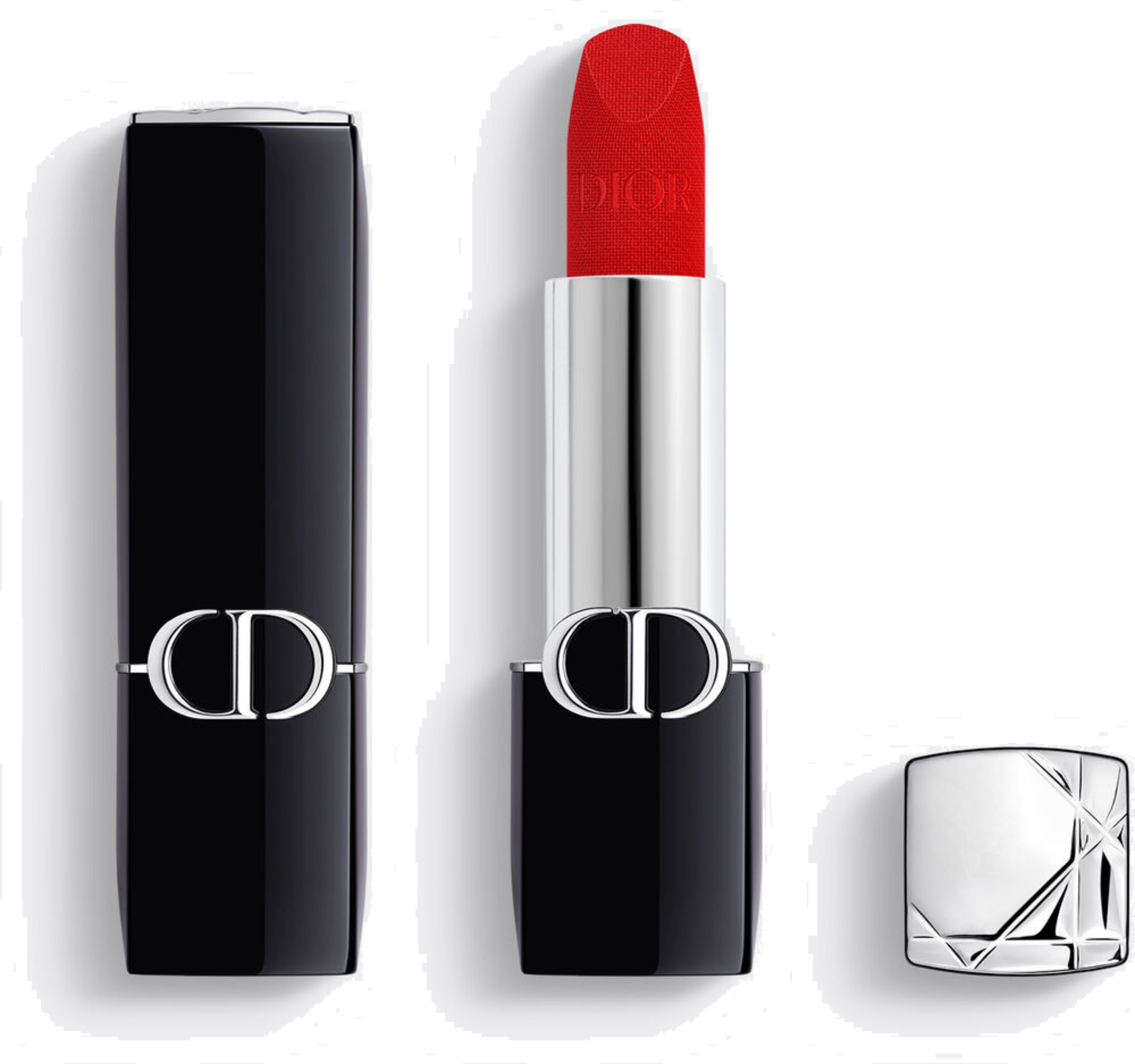 Dior Rouge Diorcouture Colour Refillable Lipstick 999 Velvet