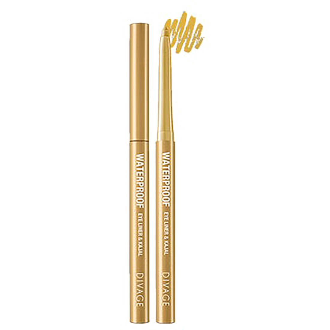 Divage Eye Liner And Kajal Waterproof No 07 Gold