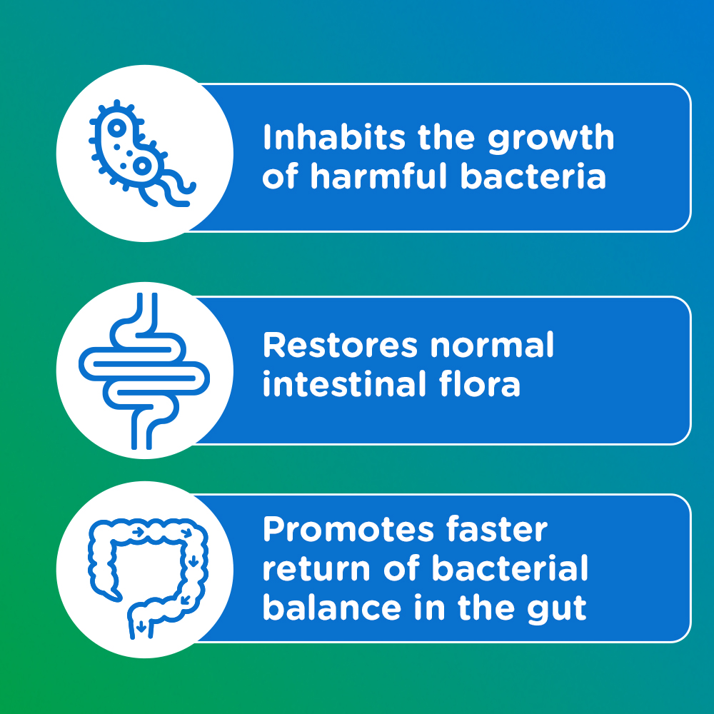 Enterogermina Probiotic Capsules 12s – Bacillus clausii Spores to Support Healthy Gut Flora Balance, Ideal During & After Antibiotics, No Refrigeration Needed, Convenient Capsules for Adults