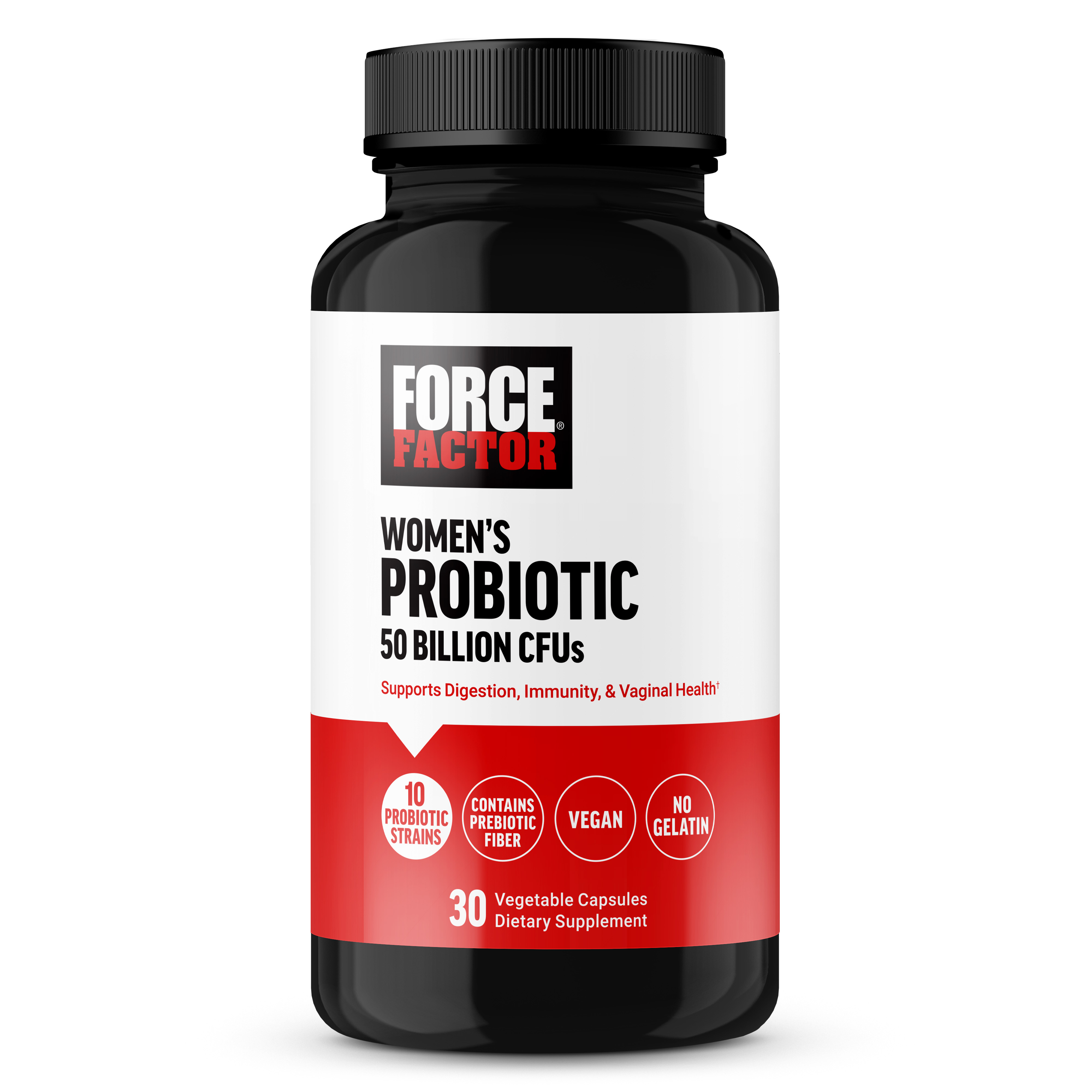 Force Factor Women’s Probiotic 50 Billion CFUs 60 Capsules