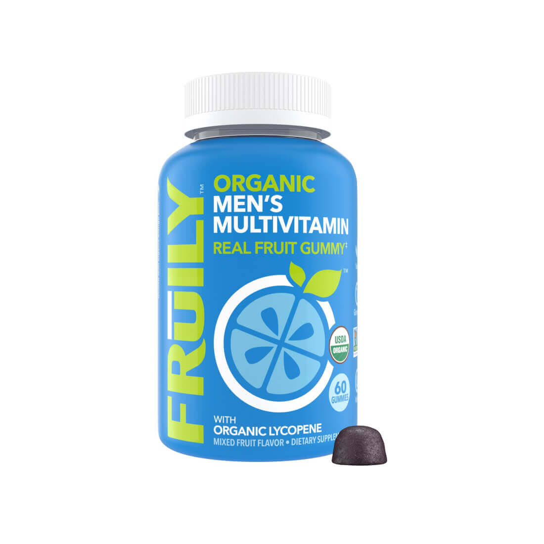 Fruily, Men'S Multivitamin With Organic Lycopene, 60 Gummies