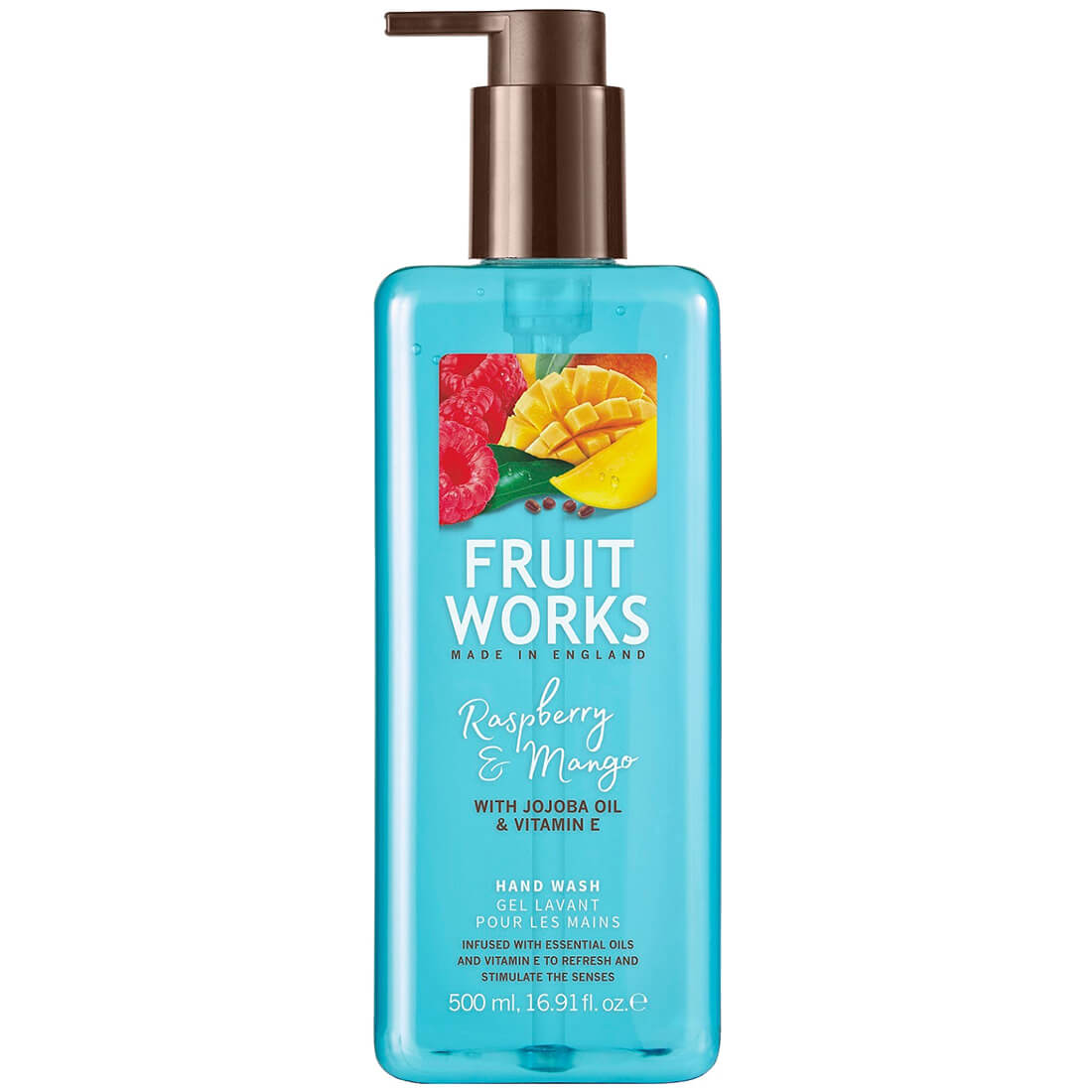 Fruit Works Raspberry And Mango Hand Wash 500 ml