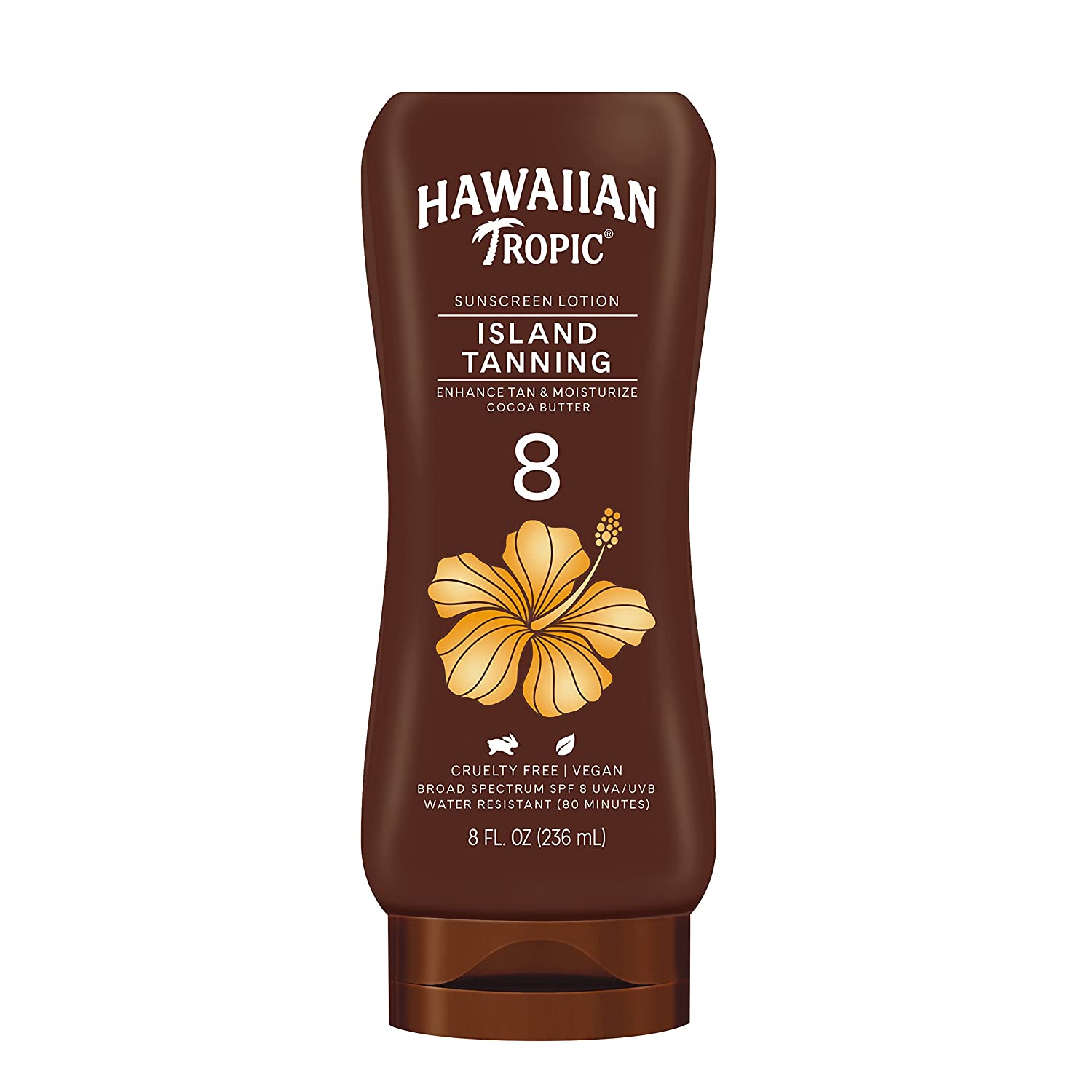 Hawaiian Tropic Island Tanning Lotion Spf8 236Ml