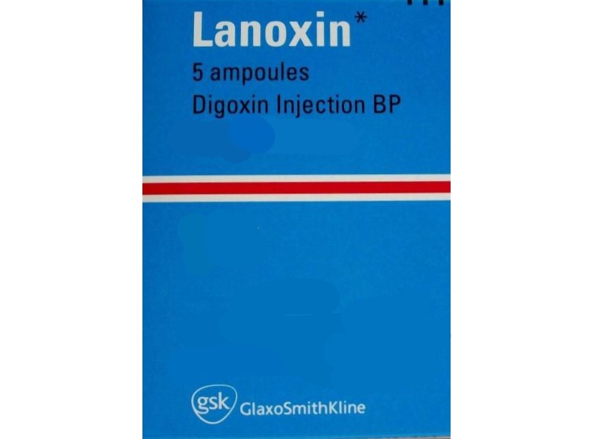Lanoxin 0.25MG/ML Ampoule 5 pcs | Nahdi